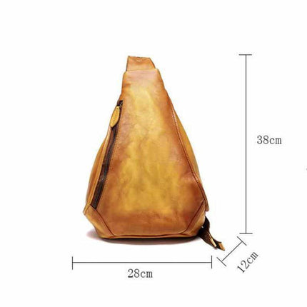 Women's Flower Embossed Leather Backpack - Wnkrs