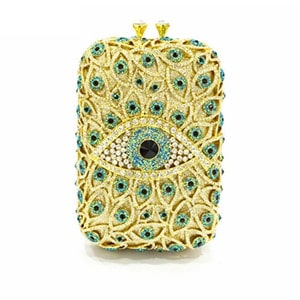 Women's Stylish Pearled Mini Evening Bag - Wnkrs