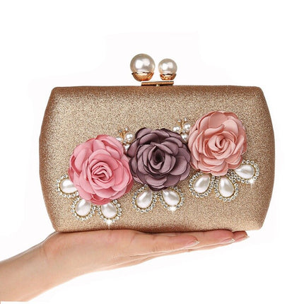 Women's Handmade Floral Mini Evening Bag - Wnkrs