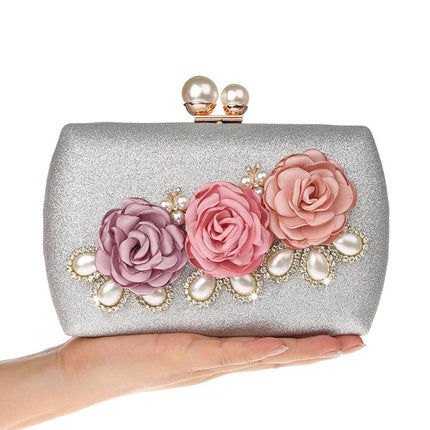 Women's Handmade Floral Mini Evening Bag - Wnkrs