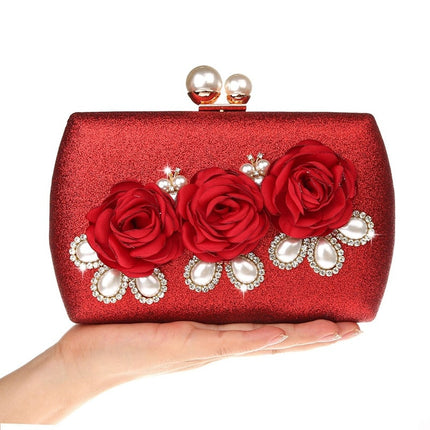 Women's Handmade Floral Mini Evening Bag - Wnkrs