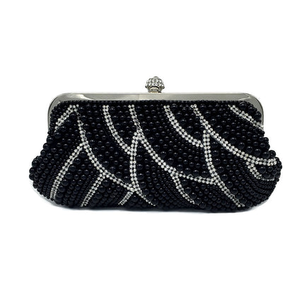 Women's Retro Pearled Mini Evening Bag - Wnkrs