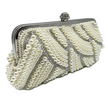 Women's Retro Pearled Mini Evening Bag - Wnkrs