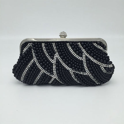 Women's Retro Pearled Mini Evening Bag - Wnkrs