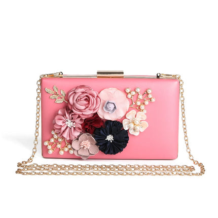 Women's Delicate Floral Evening Bag - Wnkrs