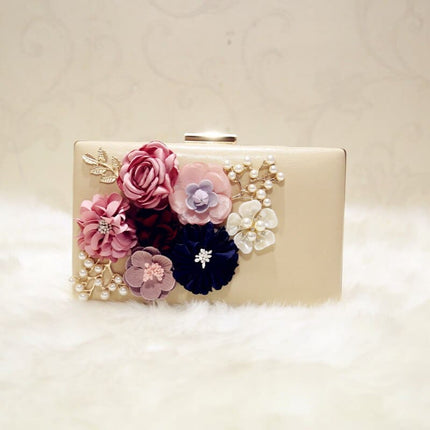 Women's Delicate Floral Evening Bag - Wnkrs