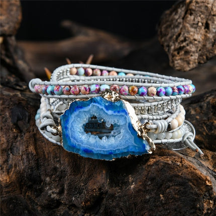 Boho Bracelet with Natural Stones for Women - Wnkrs