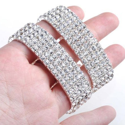 Full Rhinestone Elastic Bracelet for Women - Wnkrs