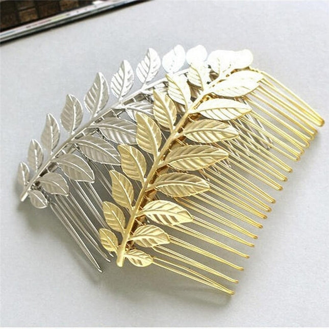 High-Quality Side Comb in Silver and Gold
