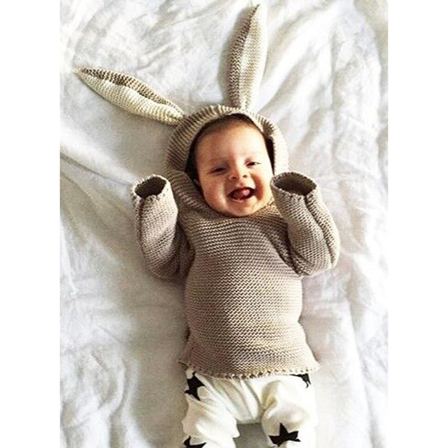 Baby Boy's Cute Rabbit Hoodies - Wnkrs