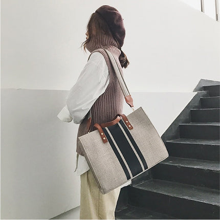 Women's Casual Canvas Tote Bag - Wnkrs