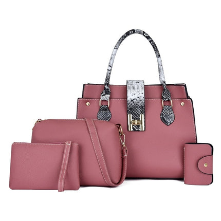 PU Leather Bag 4 pcs Set for Women - Wnkrs