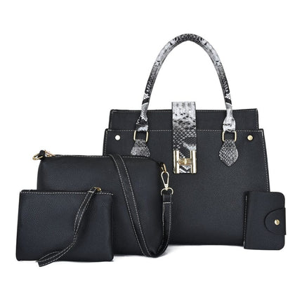 PU Leather Bag 4 pcs Set for Women - Wnkrs