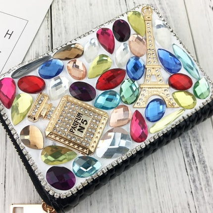 Women's Luxurious Crystal Design Wallet - Wnkrs