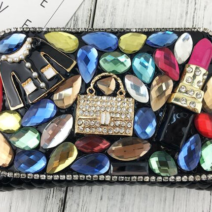 Women's Luxurious Crystal Design Wallet - Wnkrs
