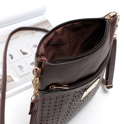 Flat Patterned Crossbody Bag - Wnkrs