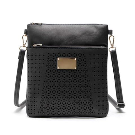 Flat Patterned Crossbody Bag - Wnkrs