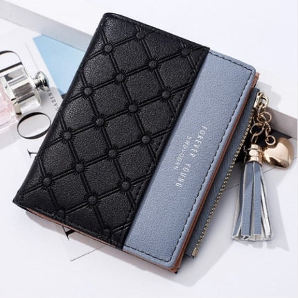 Women's Classic Two Tone Leather Wallet - Wnkrs