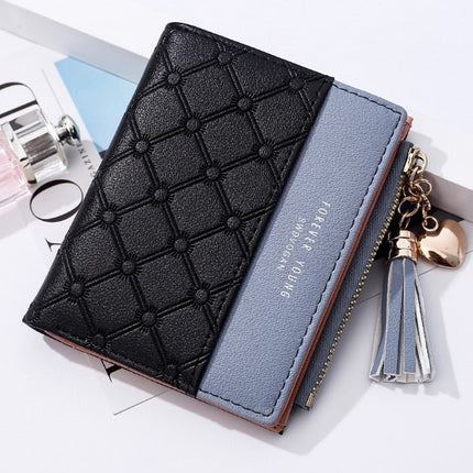 Women's Classic Two Tone Leather Wallet - Wnkrs