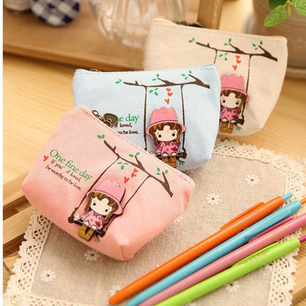 Cute Canvas Key Case - Wnkrs