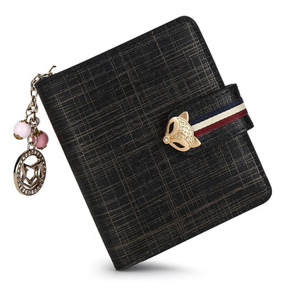 Women's Solid Cow Leather Wallet - Wnkrs