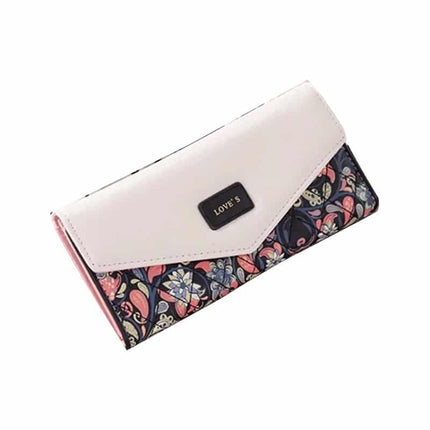 Women's Floral Printed Wallet - Wnkrs