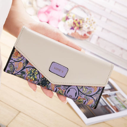 Women's Floral Printed Wallet - Wnkrs