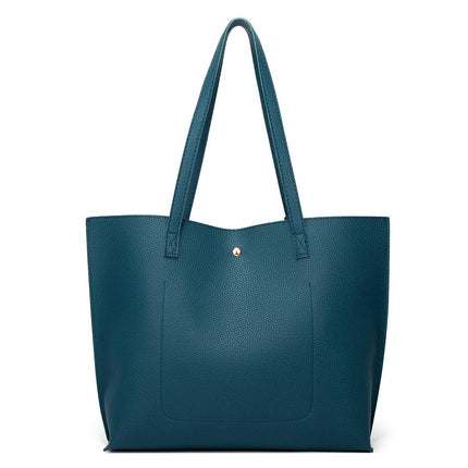 Women's Solid Color Casual Shoulder Bag - Wnkrs