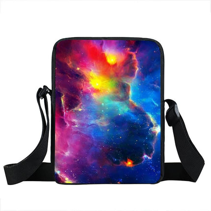 Starry Sky and Space Printed Crossbody Bags - Wnkrs