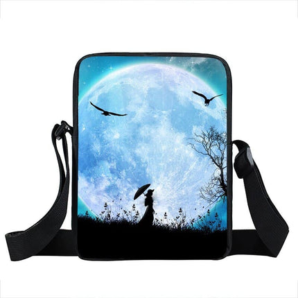 Starry Sky and Space Printed Crossbody Bags - Wnkrs