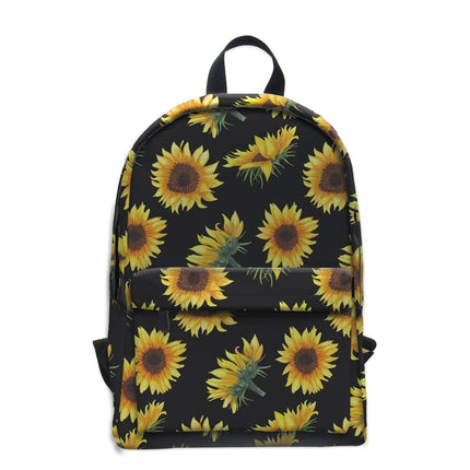 Sunflower Printing Backpack for Women - Wnkrs