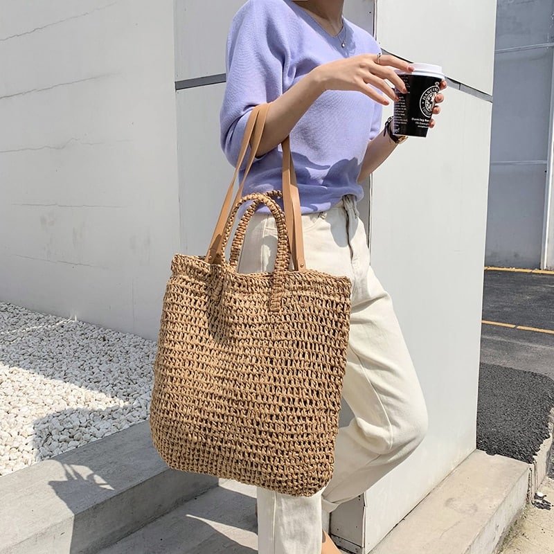 Straw Women's Shoulder Bag
