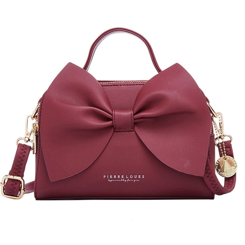 Women's Elegant Shoulder Bag with Bow