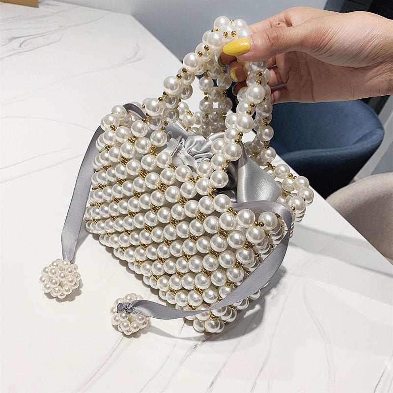 Women's Pearl Crossbody Bag