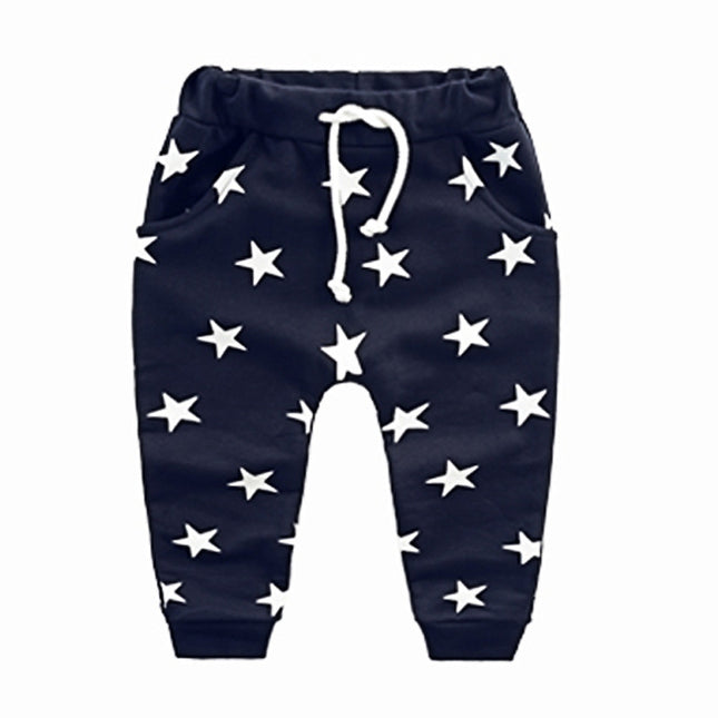 Baby Boy's Harem Star Patterned Pants - Wnkrs