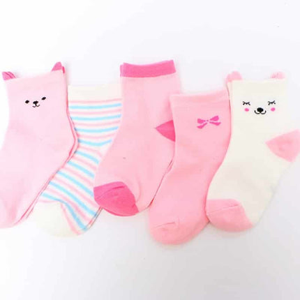 5 Pairs Spring Soft Socks - wnkrs