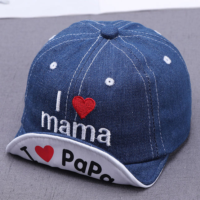 Baby Baseball Cap Hat with Foldable Visor