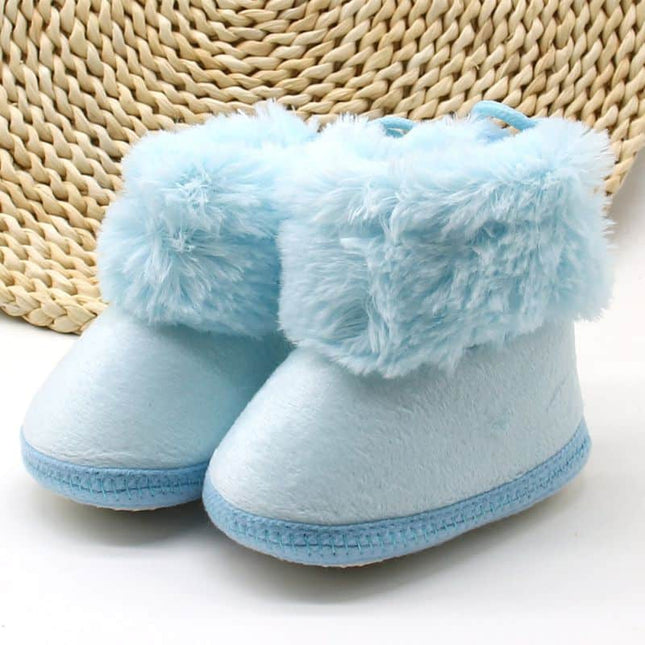Baby's Cotton Winter Boots with Soft Sole - Wnkrs