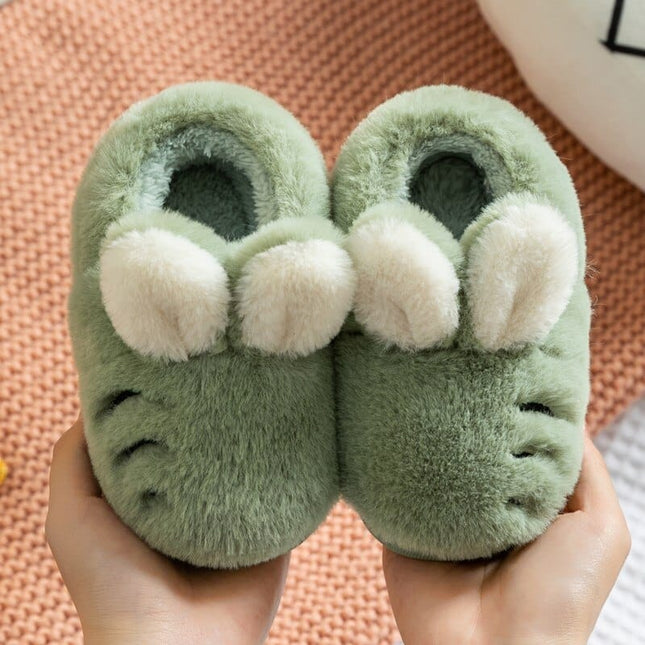 Fluffy Indoor Slippers for Kids