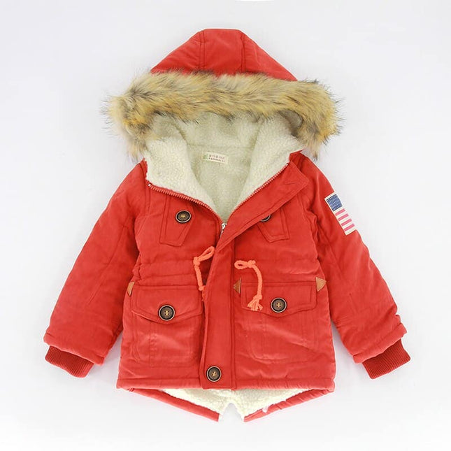 Warm Windproof Jacket for Kids - Wnkrs