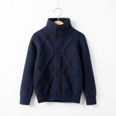 Cotton Cardigan with Full Sleeves for Boys