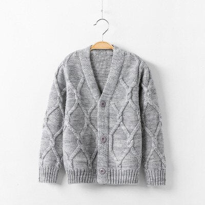 Button Down Cardigan for Boys