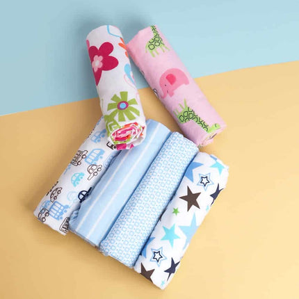100% Cotton Baby Blankets 4 pcs Set - wnkrs