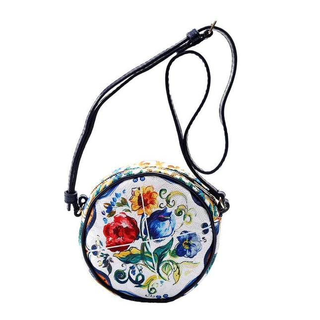 Girls' Round Colorful Bag