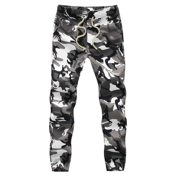 Men's Camouflage Cotton Harem Pants - Wnkrs