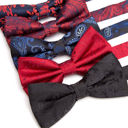 Floral Patterned Men's Bowtie - Wnkrs