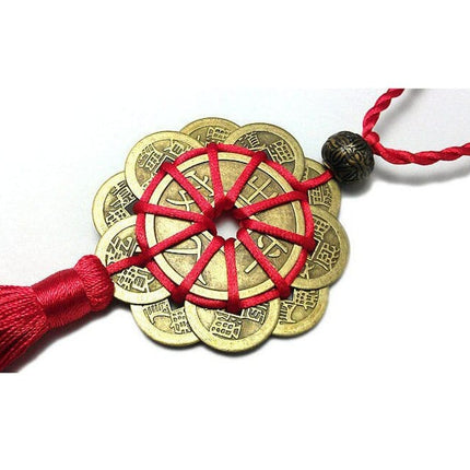 Lucky Red Chinese Knot Coins Car Decor - wnkrs