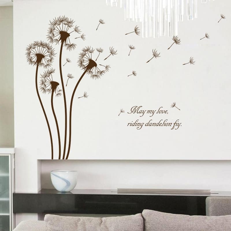 Lovely Dandelion Wall Sticker