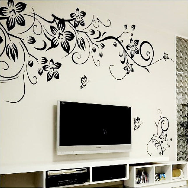 Romantic Sakura Flower Wall Sticker - wnkrs