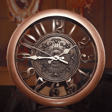 Antique Style Iron Quartz Wall Clock - Wnkrs